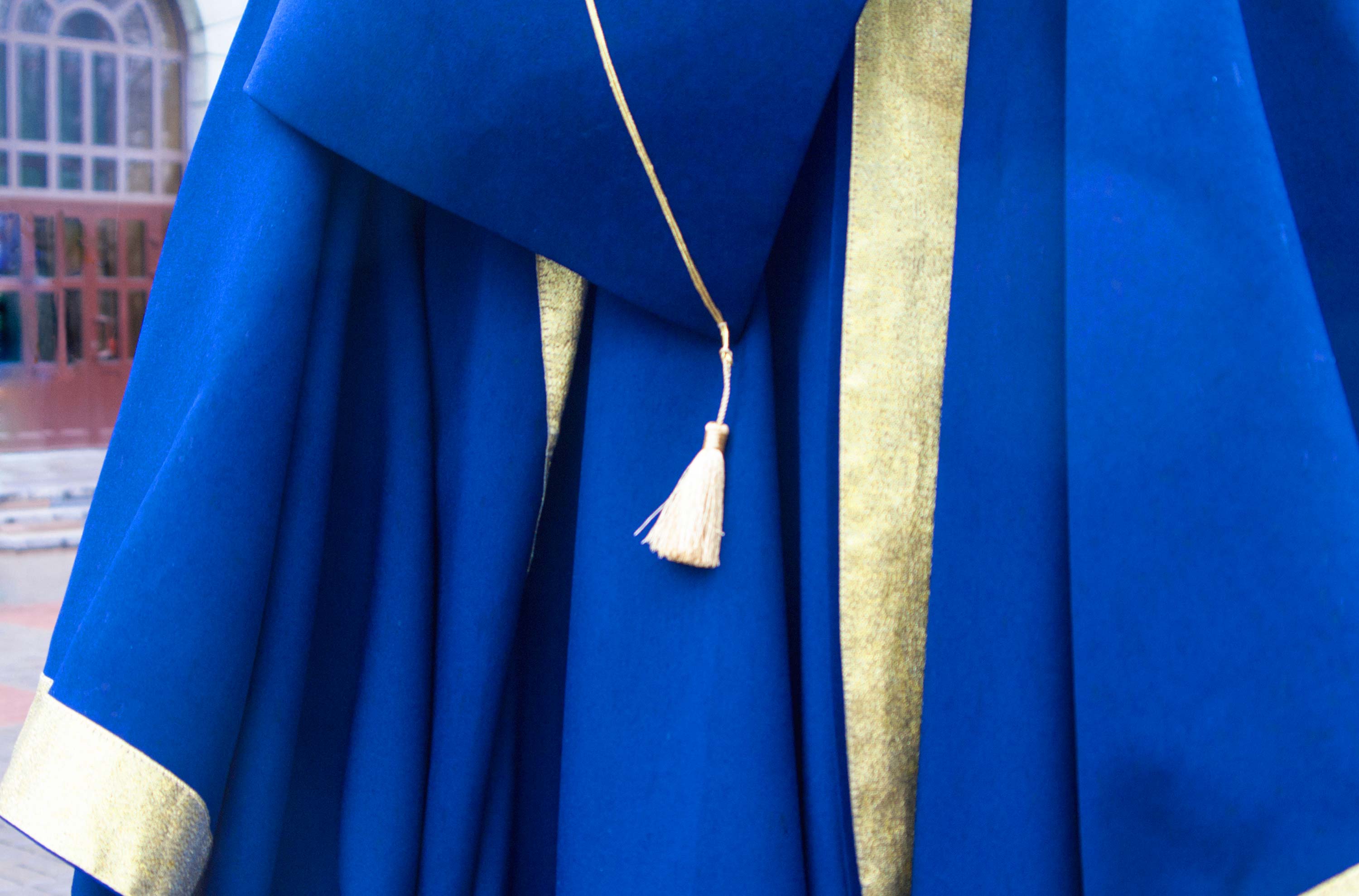 Doctorate robes for graduating