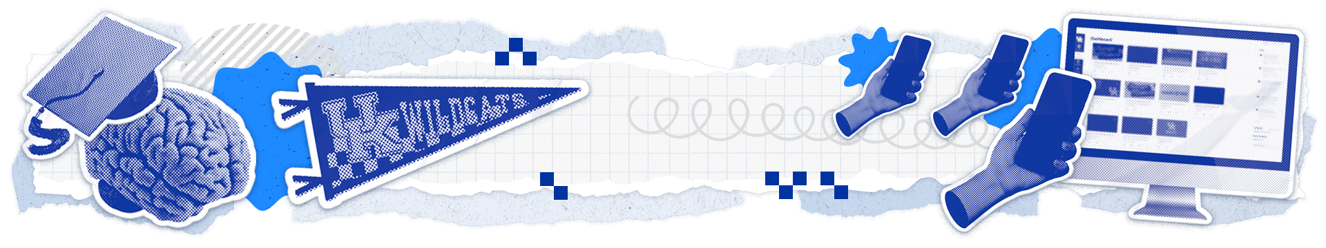 Decorative banner for the Student Experience page.